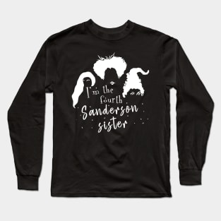 The Fourth Sanderson Sister Shirt, Cute Halloween Shirt, Halloween Tee, Sanderson Sister Halloween, Hocus Pocus Shirt, Fall Shirt Women Long Sleeve T-Shirt